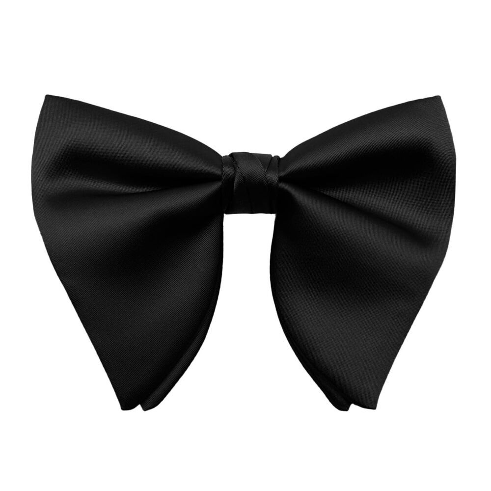 9500 Oversized Bow Ties , Pre-tied Adjustable 's Bowtie for Wedding Groom